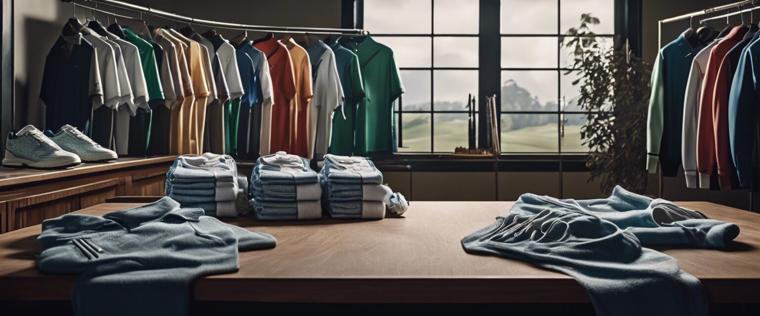 Caring for golf apparel