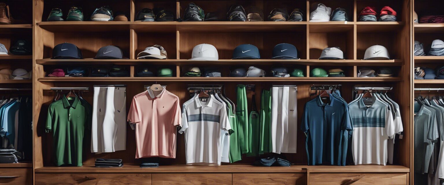 Golf apparel collection